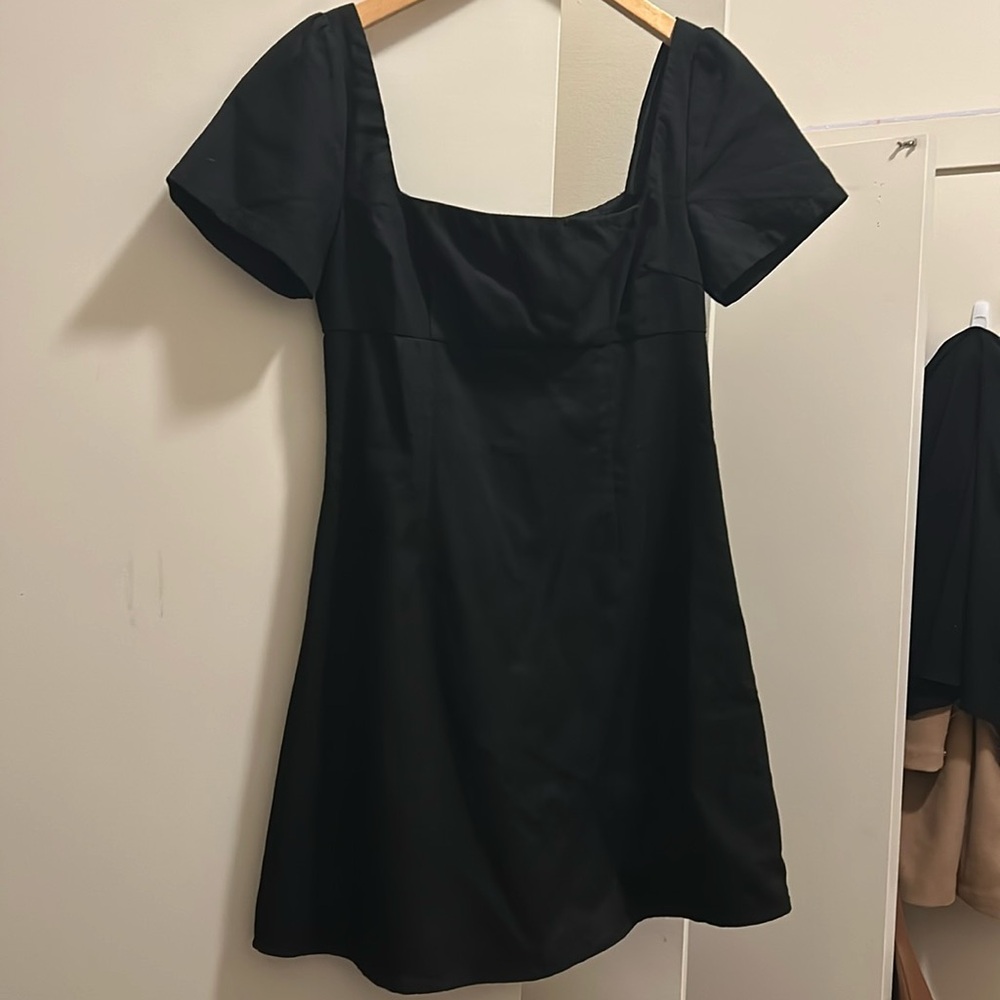 BLACK PRINCESS POLLY DRESS🖤